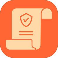 Insurance Policy Vector Icon