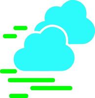 icono de vector de nube