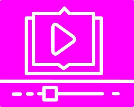 icono de vector de tutoriales