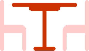 Lunch Table Vector Icon