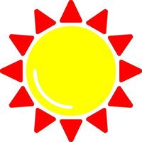 Sun Vector Icon