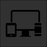 Responsive Vector Icon