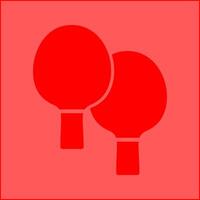 icono de vector de ping pong