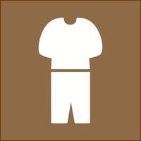 Pyjamas Suit Vector Icon