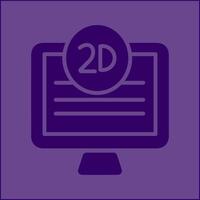 2D Quality Screen Vector Icon