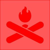 Bonfire Vector Icon