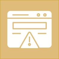 Web Error Vector Icon