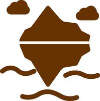 Iceberg Vector Icon