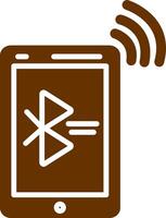 icono de vector de bluetooth