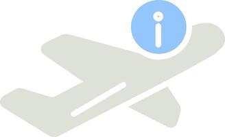 Flight Information Vector Icon