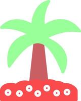 Coconut trees Vector Icon