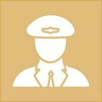 Flight Captain Vector Icon