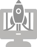 Business Launch Vector Icon