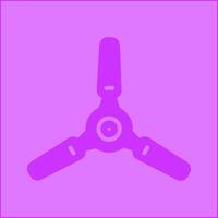 Electric Fan Vector Icon