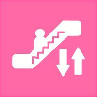 Escalator Vector Icon