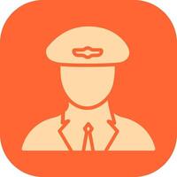 Flight Captain Vector Icon