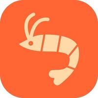 Shrimp Vector Icon