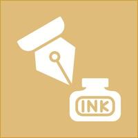 Ink and Pen Vector Icon