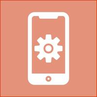 Mobile App Developing Vector Icon