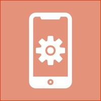 Mobile App Developing Vector Icon