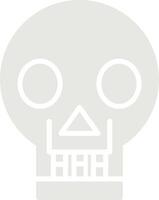 Skull X ray Vector Icon