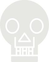 Skull X ray Vector Icon