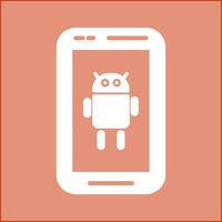 icono de vector de Android