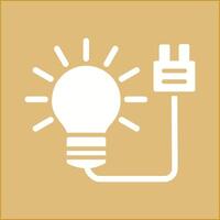 Electric Bulb Vector Icon