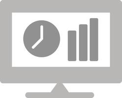 Online Stats Vector Icon