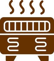 Convection Heater Vector Icon