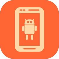 icono de vector de Android