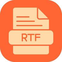 RTF Vector Icon