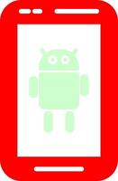 icono de vector de Android