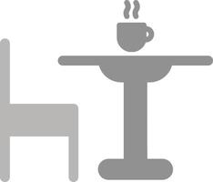 Tea Table Vector Icon