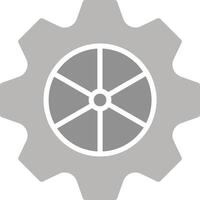 Wheel Vector Icon