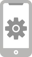 Mobile App Developing Vector Icon