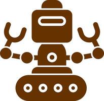 Industrial Robot I Vector Icon