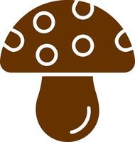 Mushroom Vector Icon