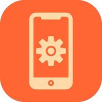 Mobile App Developing Vector Icon