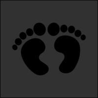 Feet Vector Icon