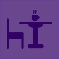 Tea Table Vector Icon