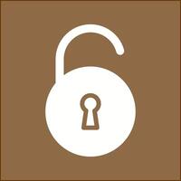 Open Lock I Vector Icon