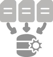 Data Processing Vector Icon