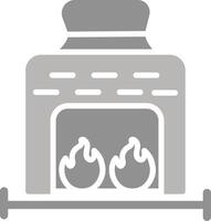 Coal Furnace Vector Icon