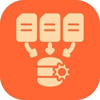 Data Processing Vector Icon
