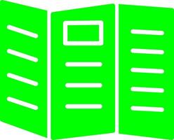Brochure Vector Icon