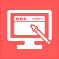 Edit Webpage Vector Icon