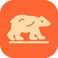 Polar Bear Vector Icon