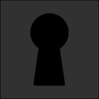 Keyhole Vector Icon