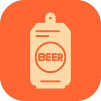 Beer Can II Vector Icon